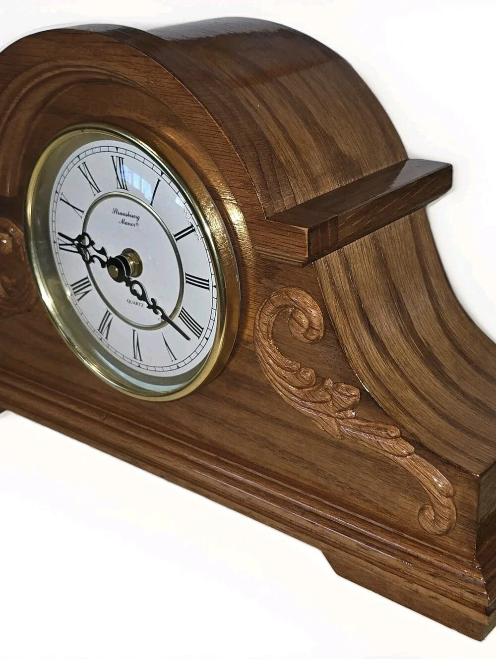 Strasbourg Manor Quartz Chiming Mantel Clock Quarter Hour Westminster Mint Works